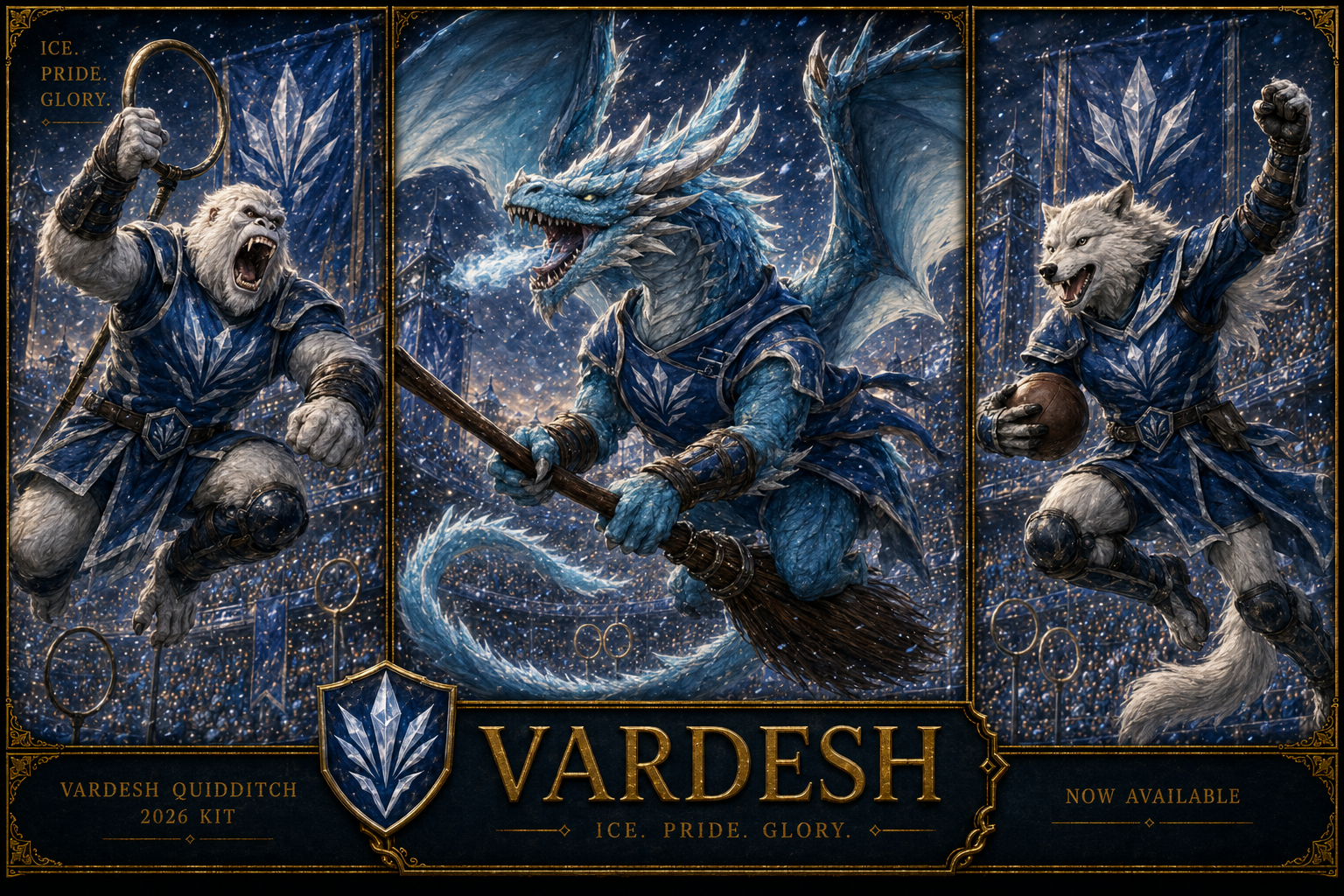 Vardesh 2026 Quidditch kit